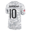 Elroe C.Bears #10 Luther Burden III Player Arctic Camo Salute to Service Limited Stitched Jerseys
