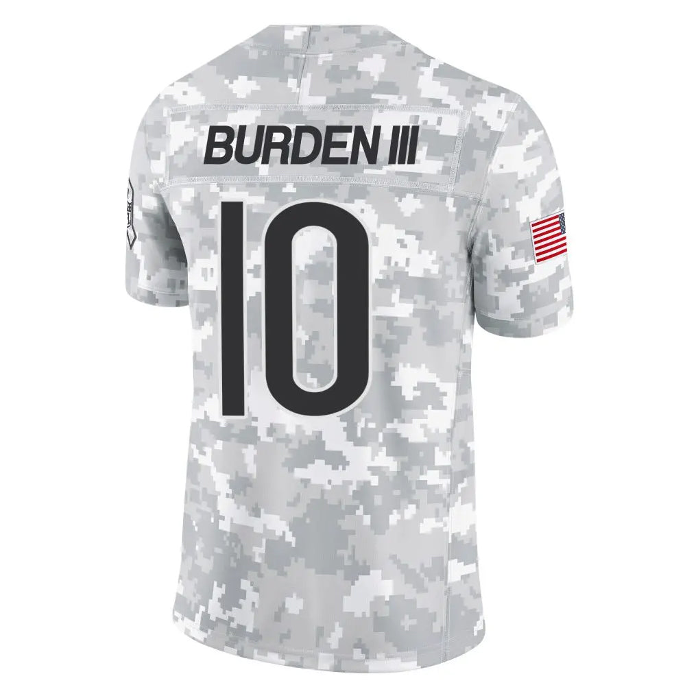 Elroe C.Bears #10 Luther Burden III Player Arctic Camo Salute to Service Limited Stitched Jerseys