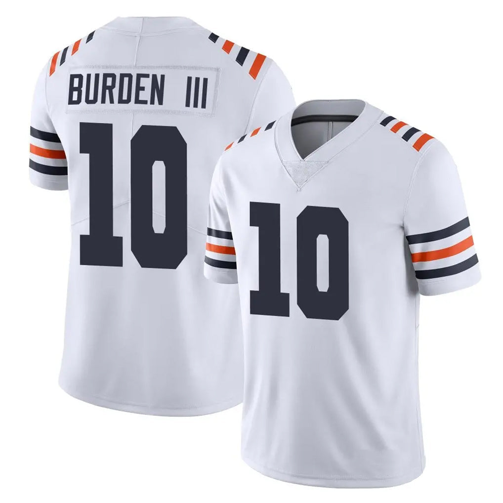 Elroe C.Bears #10 Luther Burden III Player White Classic Vapor Limited Home Game Stitched Jerseys