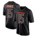 Elroe C.Bears #15 Rome Odunze Player Carbon Black Fashion Game Stitched Jerseys
