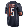Elroe C.Bears #15 Rome Odunze Player Navy Home Game Stitched Jerseys