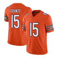 Elroe C.Bears #15 Rome Odunze Player Orange Vapor F.U.S.E. Limited Home Game Stitched Jerseys