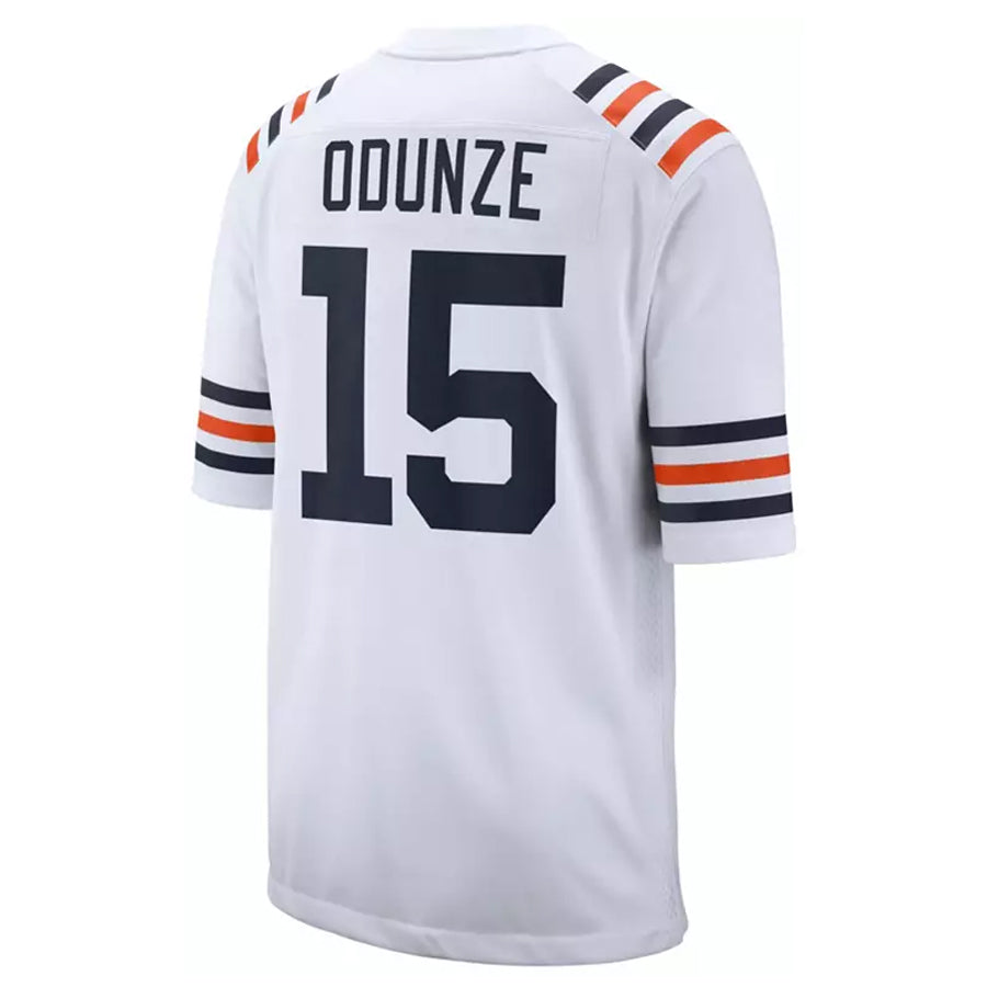 Elroe C.Bears #15 Rome Odunze Player White 2nd Alternate Game Stitched Jerseys