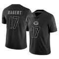 Elroe C.Bears #17 Tyson Bagent Player Black REFLECTIVE Limited Game Stitched Jerseys
