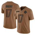 Elroe C.Bears #17 Tyson Bagent Player Brown Salute to Service Limited Stitched Jerseys