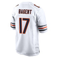 Elroe C.Bears #17 Tyson Bagent Player White Home Game Stitched Jerseys