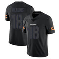 Elroe C.Bears #18 Caleb Williams Player Black Impact Limited Game Stitched Jerseys