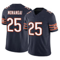 Elroe C.Bears #25 Kyle Monangai Player Navy Vapor F.U.S.E. Limited Home Game Stitched Jerseys