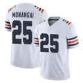 Elroe C.Bears #25 Kyle Monangai Player White Classic Vapor Limited Home Game Stitched Jerseys