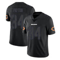 Elroe C.Bears #34 Walter Payton Player Black Impact Limited Game Stitched Jerseys