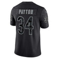 Elroe C.Bears #34 Walter Payton Player Black RFLCTV Limited Game Stitched Jerseys