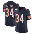 Elroe C.Bears #34 Walter Payton Player Navy Vapor Untouchable Limited Home Game Stitched Jerseys