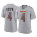 Elroe C.Bears #4 D'Andre Swift Player Gray Atmosphere Fashion Game Stitched Jerseys