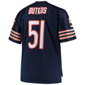 Elroe C.Bears #51 Dick Butkus Mitchell & Ness Navy Big & Tall 1966 Retired Player Replica Jersey