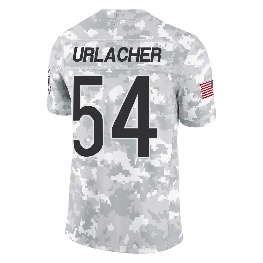 Elroe C.Bears #54 Brian Urlacher Player Arctic Camo Salute to Service Limited Stitched Jerseys