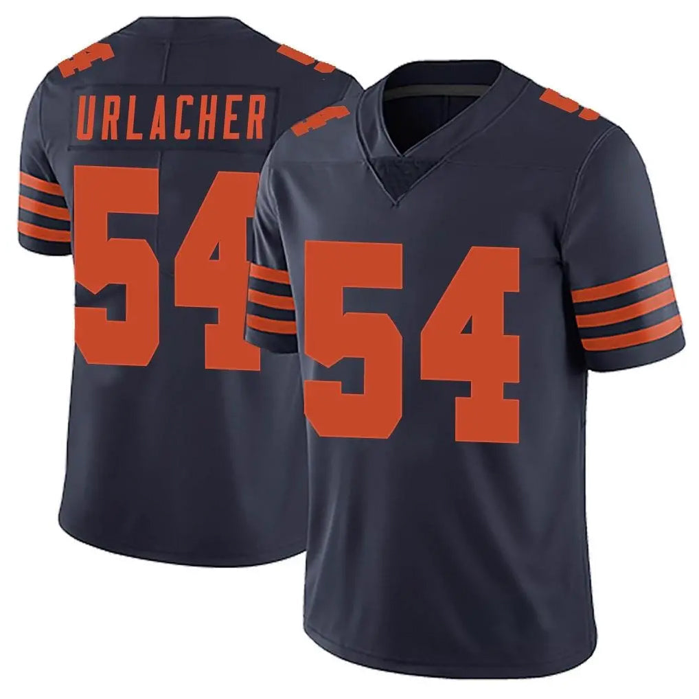 Elroe C.Bears #54 Brian Urlacher Player Navy Blue Alternate Vapor Untouchable Limited Stitched Jerseys