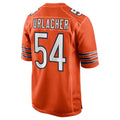 Elroe C.Bears #54 Brian Urlacher Player Orange Home Game Stitched Jerseys