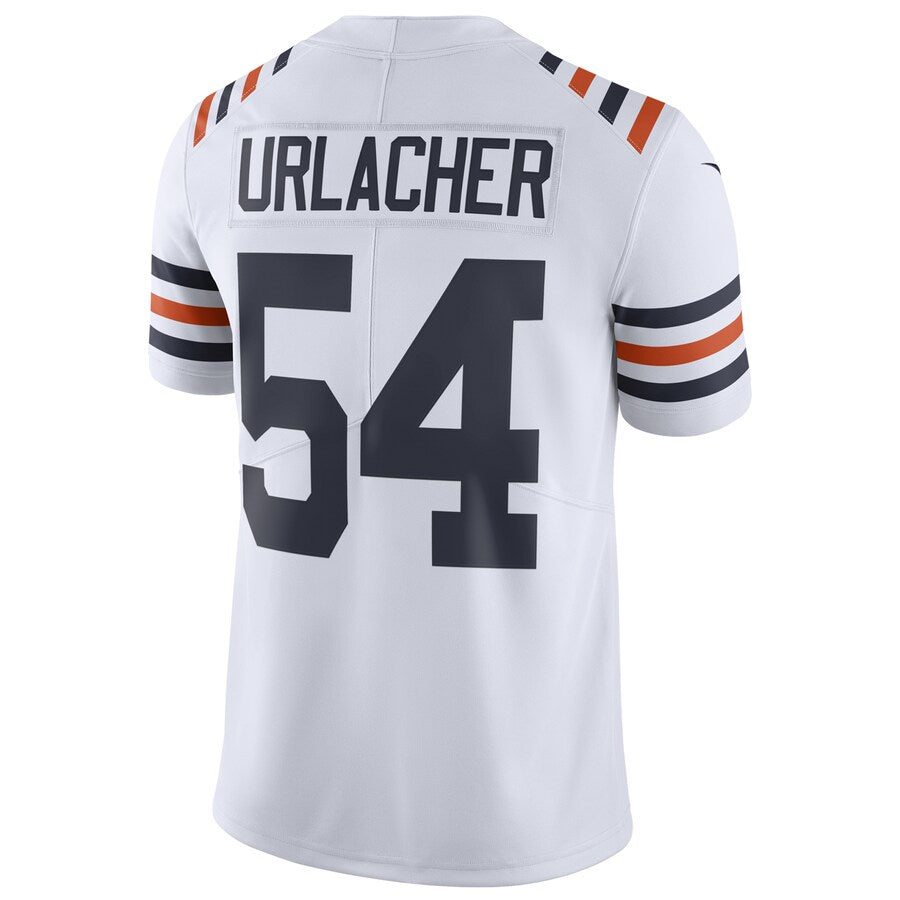 Elroe C.Bears #54 Brian Urlacher Player White Alternate Classic Limited Stitched Jerseys