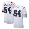 Elroe C.Bears #54 Brian Urlacher Player White Classic Home Game Stitched Jerseys