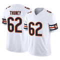 Elroe C.Bears #62 Joe Thuney Player White Vapor F.U.S.E. Limited Home Game Stitched Jerseys