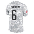 Elroe C.Bears #6 Kyler Gordon Player Arctic Camo Salute to Service Limited Stitched Jerseys