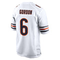 Elroe C.Bears #6 Kyler Gordon Player White Home Game Stitched Jerseys