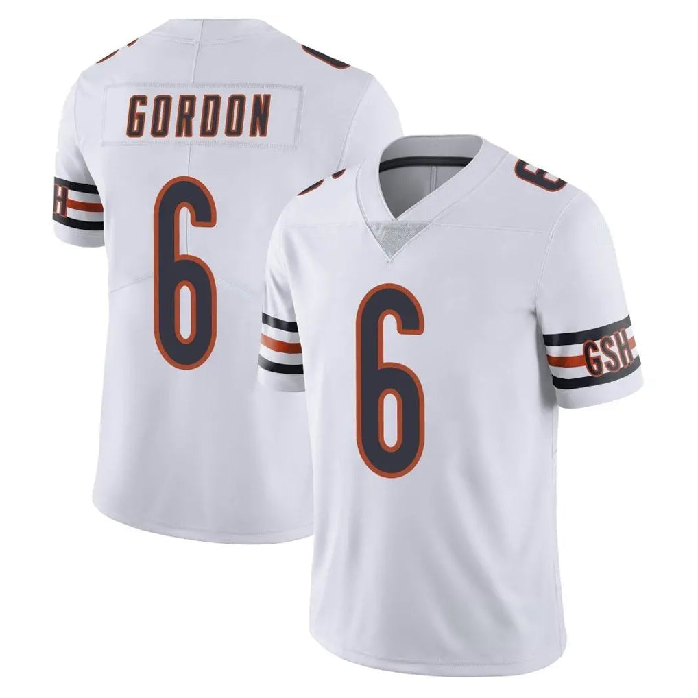 Elroe C.Bears #6 Kyler Gordon Player White Vapor Untouchable Limited Home Game Stitched Jerseys