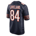 Elroe C.Bears #84 Colston Loveland Player Navy Home Game Stitched Jerseys