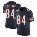 Elroe C.Bears #84 Colston Loveland Player Navy Vapor Untouchable Limited Home Game Stitched Jerseys