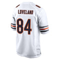 Elroe C.Bears #84 Colston Loveland Player White Home Game Stitched Jerseys