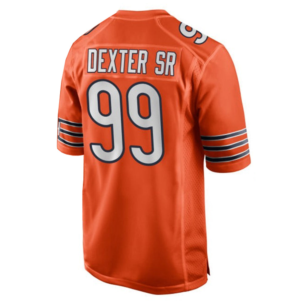 Elroe C.Bears #99 Gervon Dexter Sr. Player Orange Home Game Stitched Jerseys