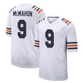 Elroe C.Bears #9 Jim McMahon Player White Classic Home Game Stitched Jerseys