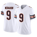 Elroe C.Bears #9 Jim McMahon Player White Vapor F.U.S.E. Limited Home Game Stitched Jerseys