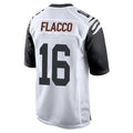 Elroe C.Bengals #16 Joe Flacco Player White Alternate Home Game Stitched Jerseys