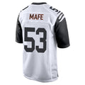 Elroe C.Bengals #53 Boye Mafe Player White Alternate Home Game Stitched Jerseys