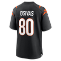 Elroe C.Bengals #80 Andrei Iosivas Black Team Game Stitched Jerseys
