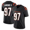 Elroe C.Bengals #97 Dexter Lawrence II Player Black Vapor F.U.S.E. Limited Home Game Stitched Jerseys