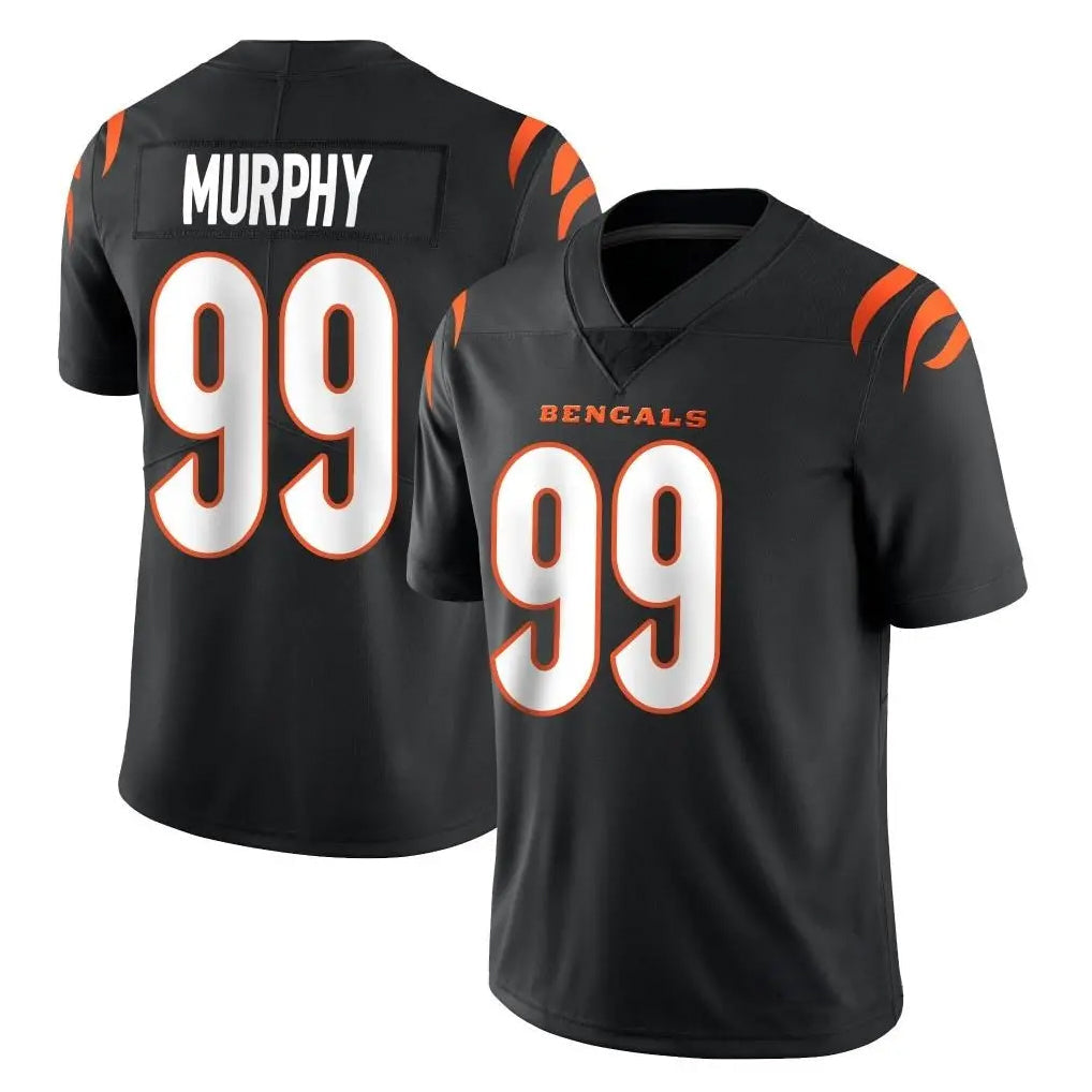 Elroe C.Bengals #99 Myles Murphy Player Black Vapor Untouchable Limited Home Game Stitched Jerseys