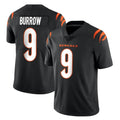 Elroe C.Bengals #9 Joe Burrow Player Black Vapor Untouchable Limited Home Game Stitched Jerseys