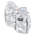 Elroe C.Browns Arctic Camo Salute to Service Hoodies Limited Game Blank Player Stitched Jerseys