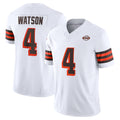 Elroe C.Browns #4 Deshaun Watson Player White Limited Vapor F.U.S.E. Alternate Game Stitched Jerseys