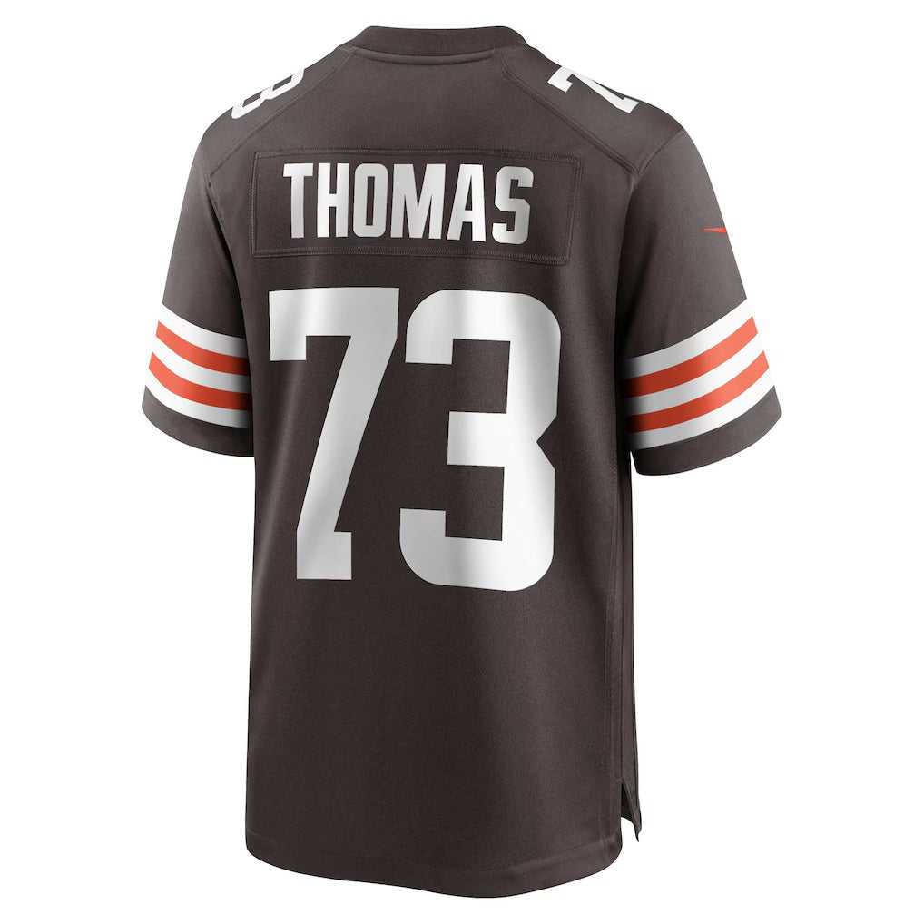 Elroe C.Browns #73 Joe Thomas Brown Retired Player Game Stitched Jerseys