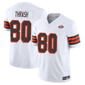 Elroe C.Browns #80 Jamari Thrash Player White Limited Vapor F.U.S.E. Alternate Game Stitched Jerseys