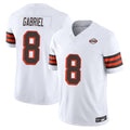 Elroe C.Browns #8 Dillon Gabriel Player White Limited Vapor F.U.S.E. Alternate Game Stitched Jerseys