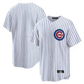 Elroe C.Cubs White Limited Home Blank Player Stitched Jerseys