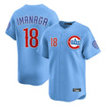 Elroe C.Cubs #18 Shota Imanaga Player Light Blue Limited Home Stitched Jerseys