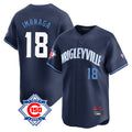 Elroe C.Cubs #18 Shota Imanaga Player Navy City Connect Home Game Stitched Jerseys