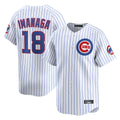 Elroe C.Cubs #18 Shota Imanaga Player White Limited Home Game Stitched Jerseys