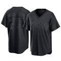 Elroe C.Cubs #25 Mois¡§|s Ballesteros Player Black T-shirt Home Game Stitched Jerseys