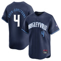 Elroe C.Cubs #4 Pete Crow-Armstrong Player Navy City Connect Limited Home Stitched Jerseys